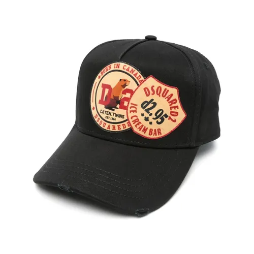 Accessories > Hats > Caps - - Dsquared2 - Modalova