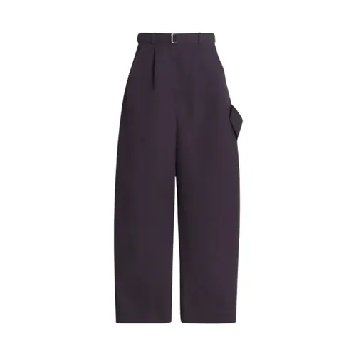 Trousers > Wide Trousers - - Lanvin - Modalova