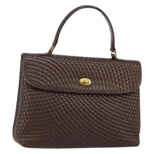 Pre-owned Leather Handbag - Bally Pre-owned - Modalova