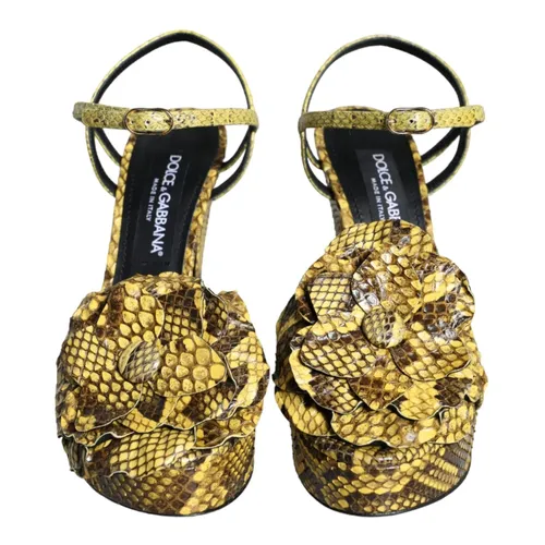 Ankle Strap Heels Sandals - Dolce & Gabbana - Modalova