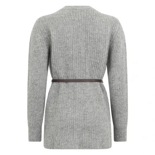 Belted Cardigan - Peserico - Modalova