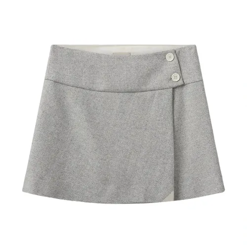 Gonna Mini in Lana Elegante - The Garment - Modalova