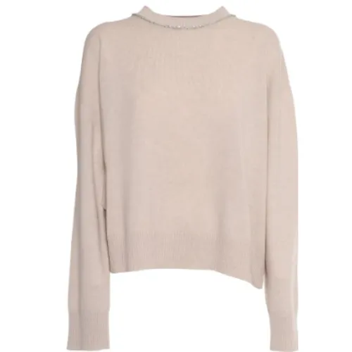 Knitwear > Round-neck Knitwear - - Fabiana Filippi - Modalova