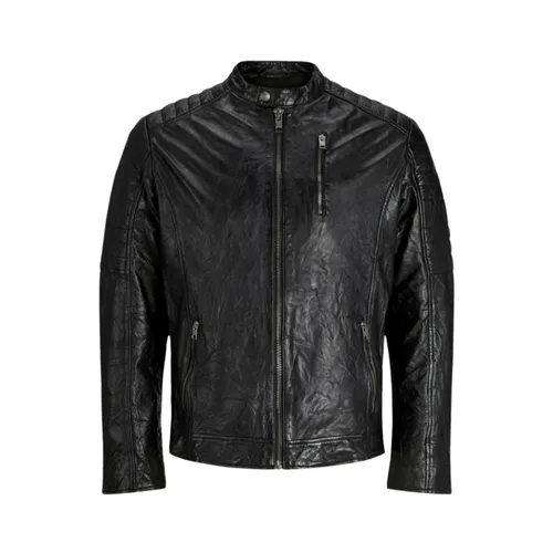 Jackets > Leather Jackets - - Jack & Jones - Modalova