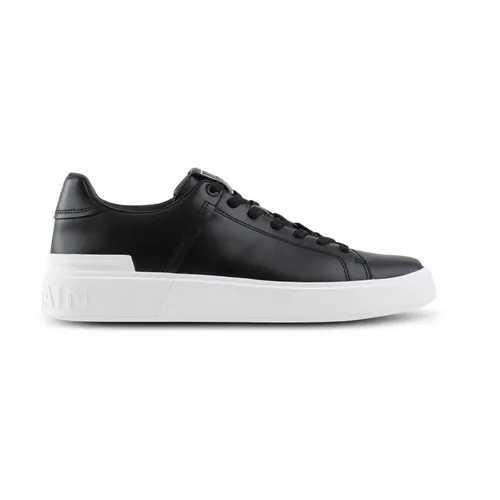 B-Court trainers in calfskin - Balmain - Modalova