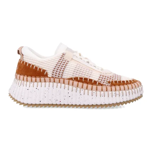 Chloé - Shoes > Sneakers - Brown - Chloé - Modalova