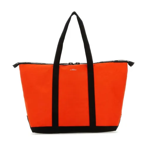 Bolso de compras de lona naranja flúor - A.p.c. - Modalova