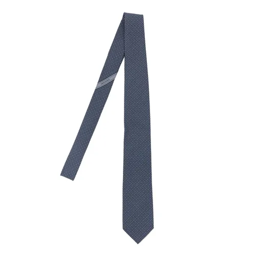 Gancini Silk Jacquard Tie - Ferragamo - Modalova