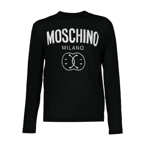 Knitwear > Round-neck Knitwear - - Moschino - Modalova