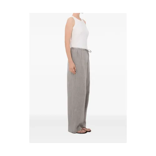 Wide Trousers - Loulou De Saison - Modalova