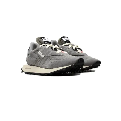 Grey Sneakers - RUN OF - Modalova