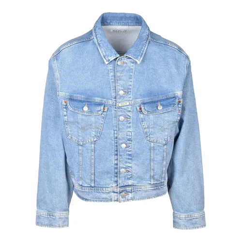 Jackets > Denim Jackets - - Replay - Modalova