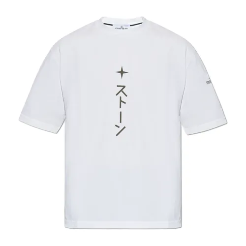 T-shirt with print - Stone Island - Modalova