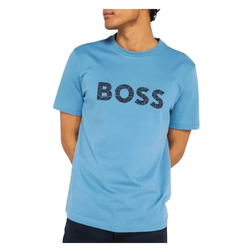 Hugo - Tops > T-Shirts - Blue - Hugo - Modalova