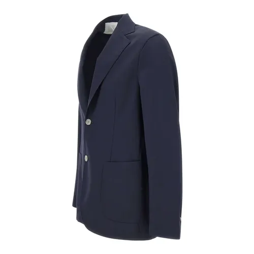 Single-Breasted Blazer - Barba - Modalova