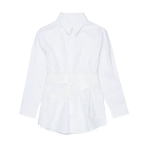 Camicia con bottoni - MM6 Maison Margiela - Modalova