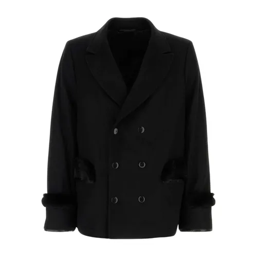 Wool Blend Coat - Random Identities - Modalova