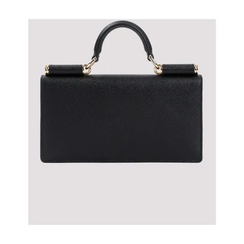 Dauphine Phone Bag in Black - Dolce & Gabbana - Modalova
