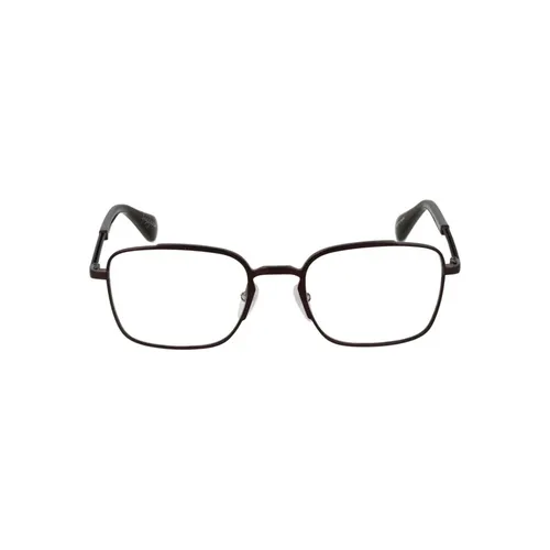 Bronze Rectangle Optical Frames - Yohji Yamamoto - Modalova