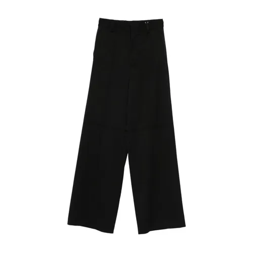 Trousers > Wide Trousers - - MM6 Maison Margiela - Modalova