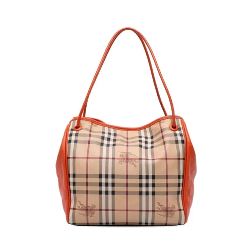 Pre-owned > Pre-owned Bags > Pre-owned Tote Bags - - Burberry Vintage - Modalova
