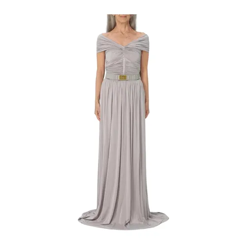Elegant Maxi Dress for Special Occasions - Elisabetta Franchi - Modalova