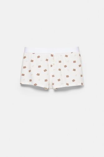 Boxer Imprimé Ours - Pull&Bear - Modalova