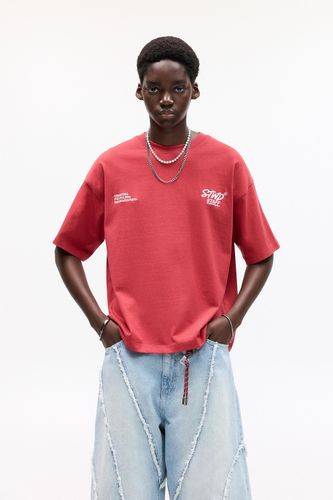 T-Shirt Stwd Art Exhibition - Pull&Bear - Modalova