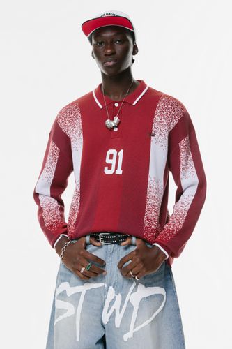Polo De Football En Maille 91 - Pull&Bear - Modalova