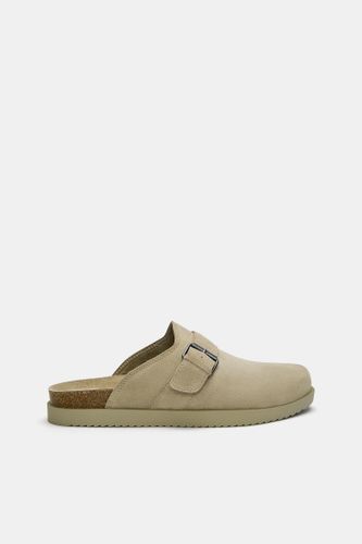 Sabots Boucle Cuir - Pull&Bear - Modalova