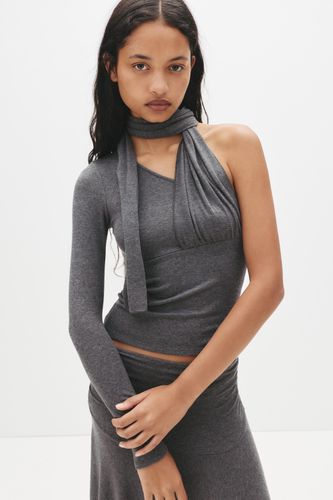 Top Asymétrique Soft Touch - Pull&Bear - Modalova