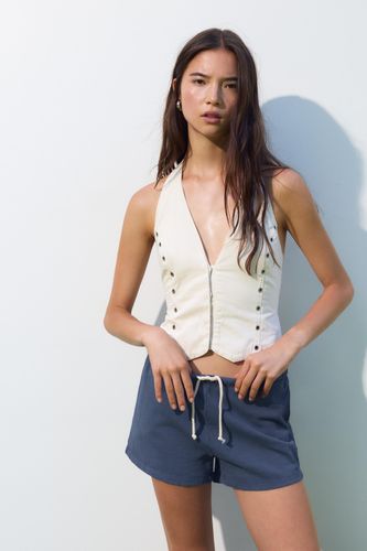 Bermuda De Survêtement À Cordon - Pull&Bear - Modalova