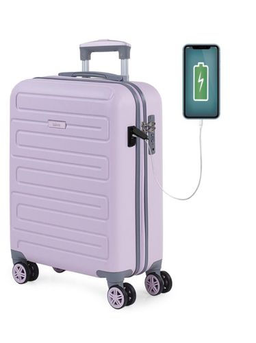 Maleta De Cabina Para Viaje. Puerto Para Cargador USB rosa Cabina - Skpat - Modalova