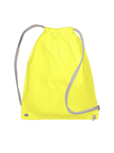 Jassz Mochila/Bolsa saco o de cuerdas lisa Modelo Drawstring Deporte/Gimnasio (Paquete de 2) amarillo UNIQUE - Bags by jassz - Modalova