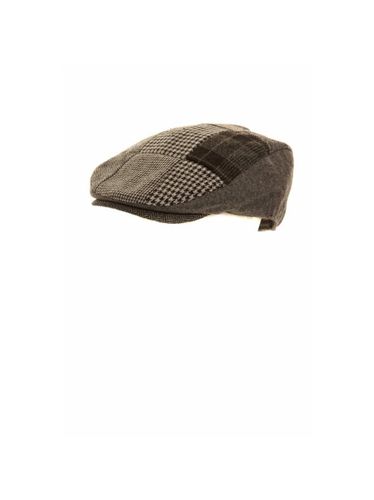 Gorra / Visera plana de invierno Modelo Patchwork con lana hombre caballero gris 57 - Universal textiles - Modalova