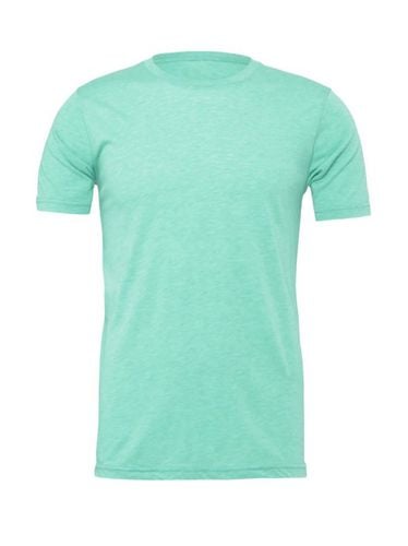 Camiseta CVC jaspeado unisex para adultos verde L - Bella + canvas - Modalova