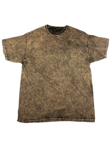 Camiseta teñida Modelo Mineral de manga corta para hombre Verano/Playa marrón S - Colortone - Modalova