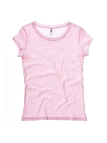 Bella Canvas Camiseta de manga corta fina para mujer rosa L - Bella + canvas - Modalova
