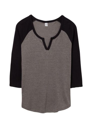 Camiseta estilo vintage para mujer gris M - Alternative apparel - Modalova