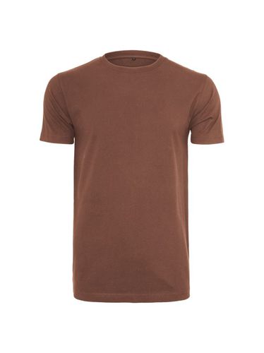 Camiseta con cuello redondo para hombre marrón M - Build your brand - Modalova