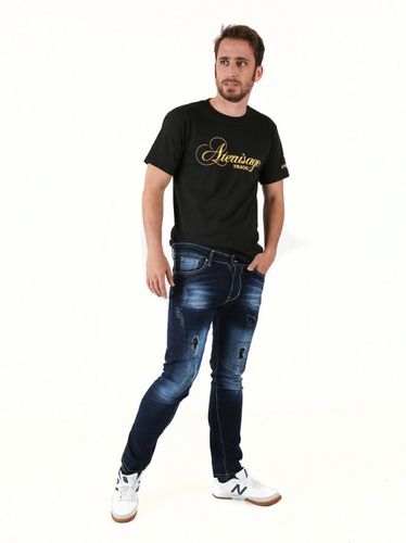 Pantalón Tejano ORBE Jeans azul 4034 - Aterrisage - Modalova