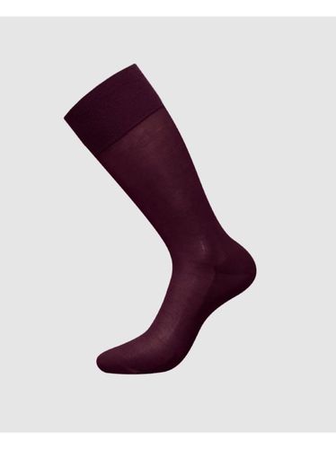 Calcetines cortos hilo de Escocia rojo UNIQUE - Zd zero defects - Modalova