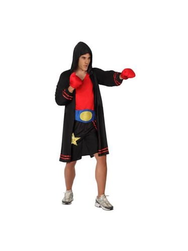 Disfraz de Boxeador Rojo y Negro para Hombre multicolor M/L - Angel tomas - Modalova