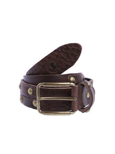 Cinturón para hombre Galvin de cuero marrón 105 - Coronel tapiocca - Modalova