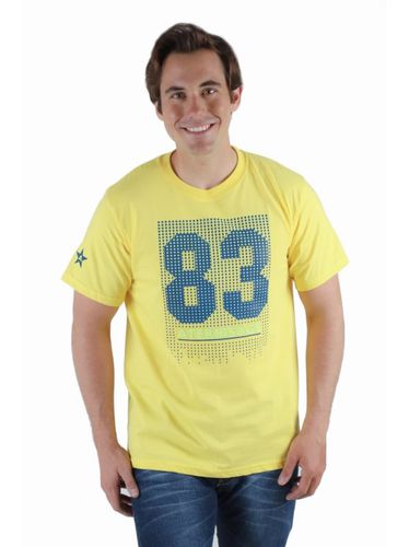 Camiseta hombre m.corta 83 amarillo S - Aterrisage - Modalova