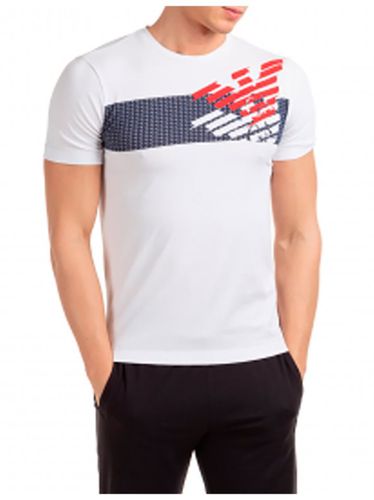 Camiseta básica con logotipo blanco XXL - Ea7 - Modalova