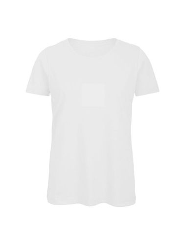 B&C Camiseta de manga corta de algodón orgánico modelo Favourite para mujer blanco M - B and c - Modalova