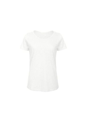 B&C Camiseta de manga corta de algodón orgánico para mujer blanco L - B and c - Modalova