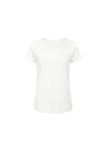 B&C Camiseta de manga corta de algodón orgánico para mujer blanco XXL - B and c - Modalova