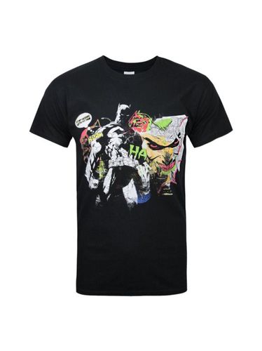 Camiseta oficial con ilustración del Joker para hombre negro S - Batman - Modalova